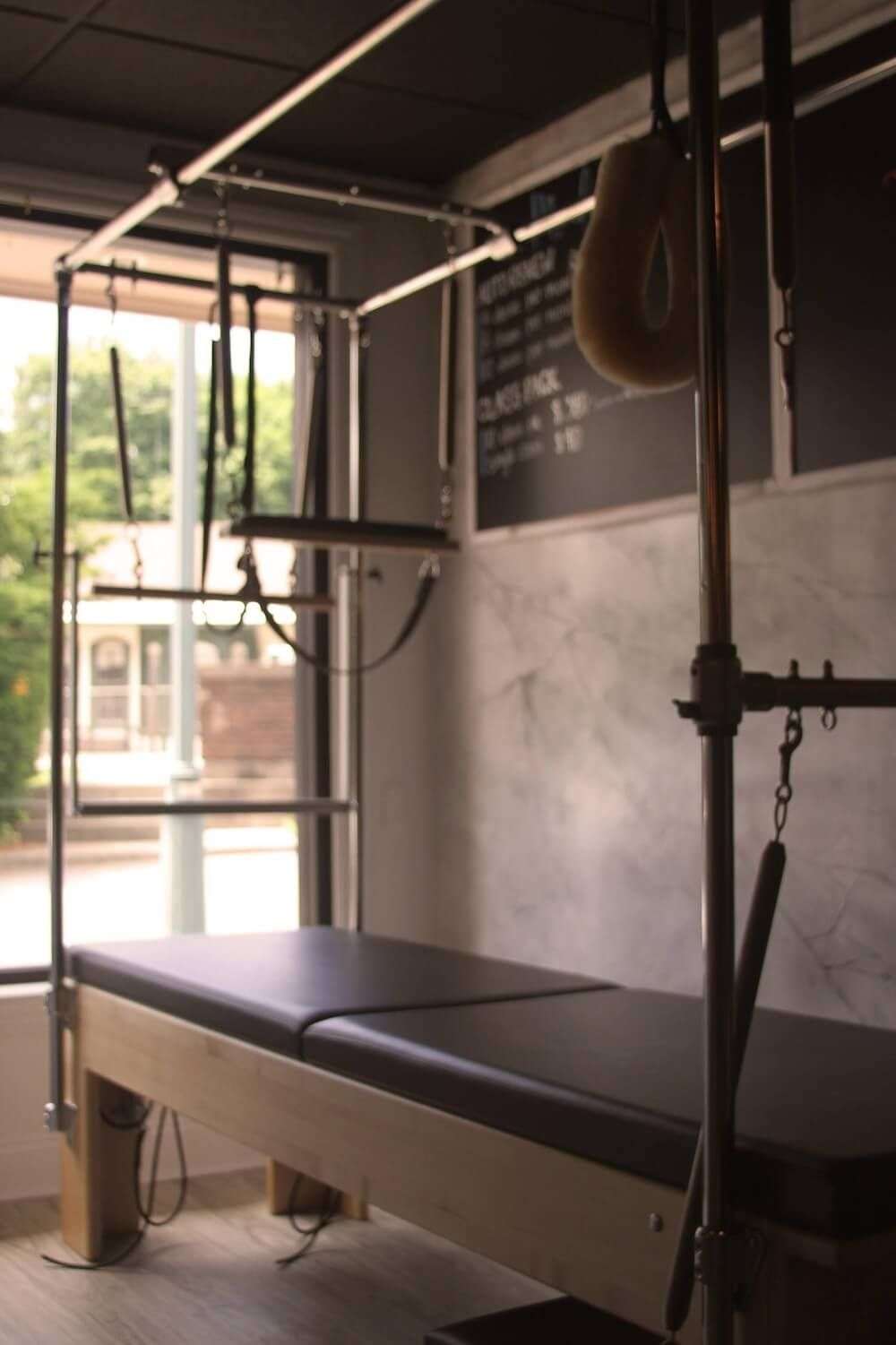 Small group Pilates reformer class at CSFit Pilates