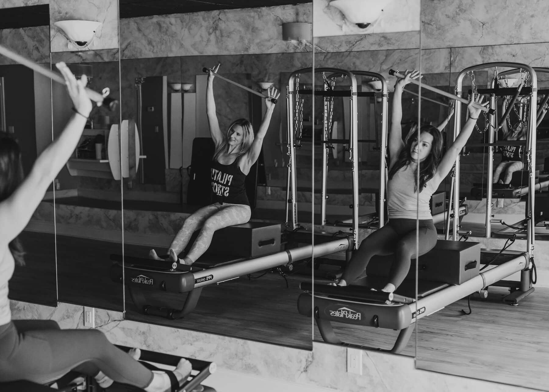 Reformer class at CSFit Pilates